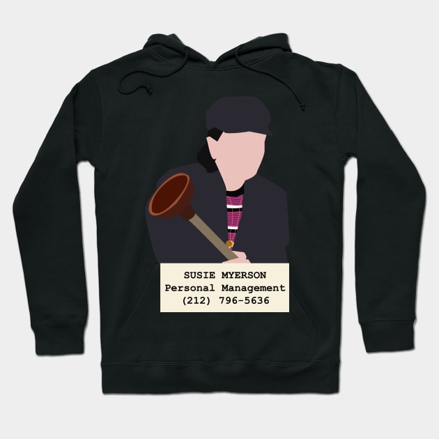 Susie Myerson. Personal Management Hoodie by HeardUWereDead